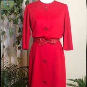 Red Bow Belt